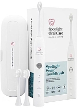Духи, Парфюмерия, косметика Электрическая зубная щетка, белая - Spotlight Oral Care Sonic Toothbrush White