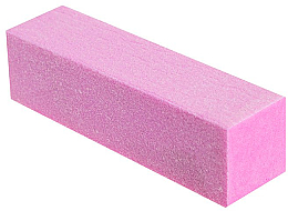 Баф-брусок для ногтей, розовый - Elisium — фото N1