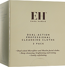 Парфумерія, косметика Муслінові серветки - Emma Hardie Skincare Dual Action Cleansing Cloths