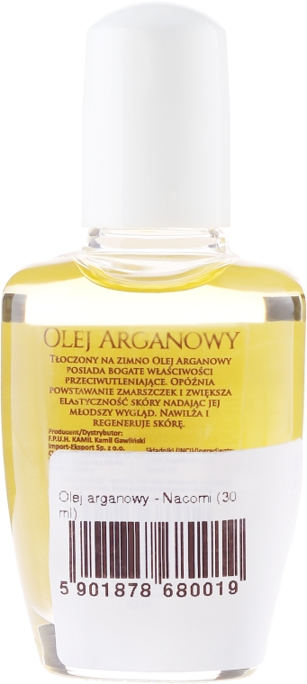Аргановое масло - Nacomi Olej Aragnowy — фото N2