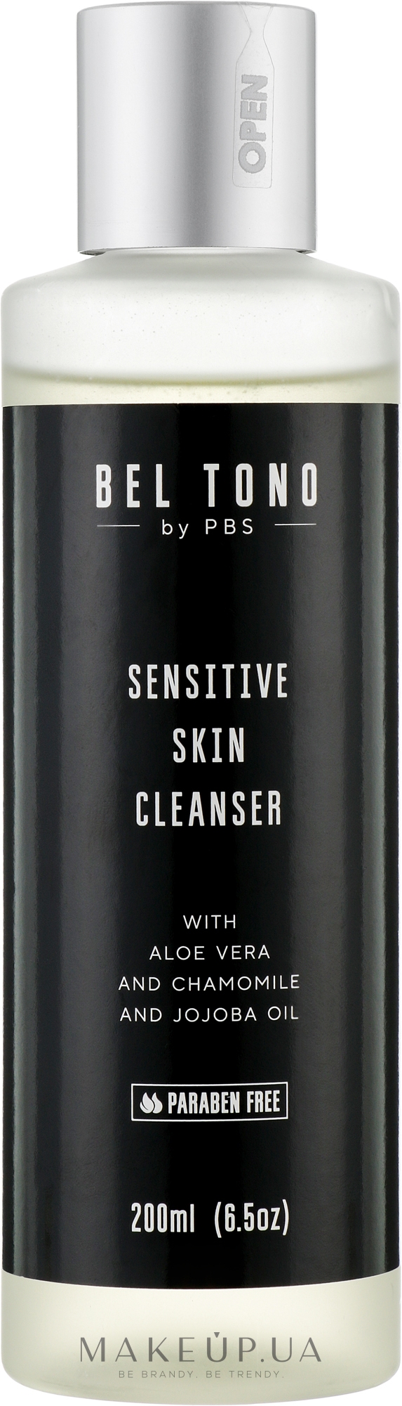 Средство для очищения чувствительной кожи с алоэ - Bel Tono Sensitive Skin Cleanser With Aloe — фото 200ml