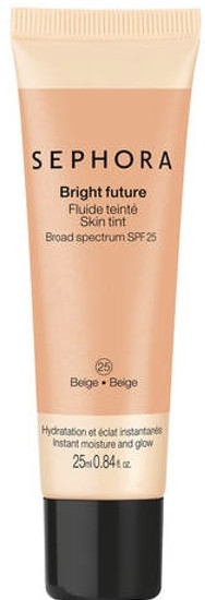 Тональная основа - Sephora Bright Future Skin Tint Broad Spectrum SPF 25