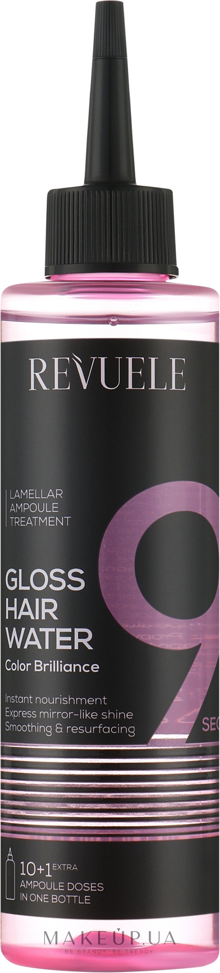 Рідкий кондиціонер для фарбованого волосся - Revuelle Gloss Hair Water Color Brilliance — фото 220ml