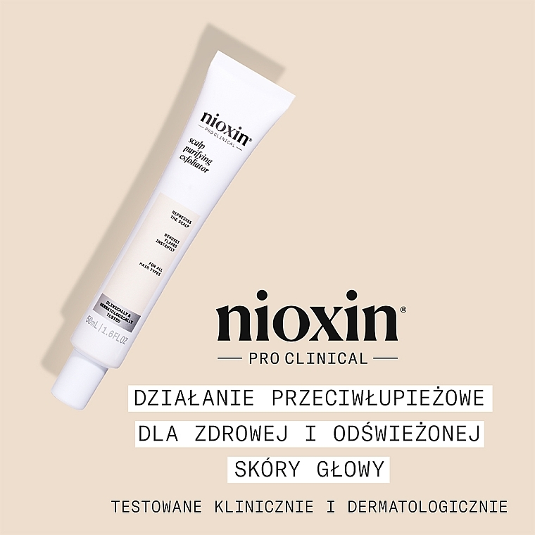 Очищающий скраб для кожи головы - Nioxin Pro Clinical Scalp Purifying Exfoliator — фото N2