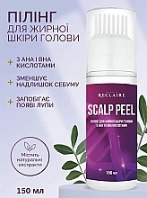 Пилинг для жирной кожи головы с AHA и BHA кислотами - Reclaire Scalp Peel — фото N4