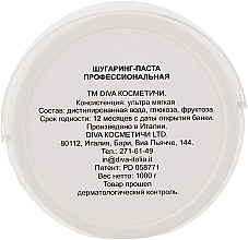 Ультрам'яка паста для шугаринга - Diva Cosmetici Sugaring Professional Line Ultra Soft * — фото N3