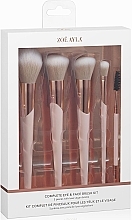 Набор кистей для макияжа, 5 шт - Zoe Ayla Complete Eye & Face Brush Kit  — фото N1