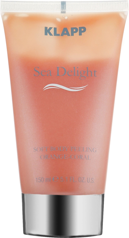 Пилинг для тела "Оранжевый коралл" - Klapp Sea Delight Soft Body Peeling Orange-Coral — фото N2