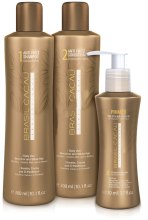 Духи, Парфюмерия, косметика Набор - Cadiveu Brasil Cacau Daily Care Set (sh/300ml + cond/300ml + primer/110ml)