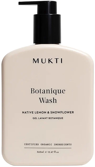 Освіжальний гель для душу - Mukti Organics Botanique Wash — фото N1