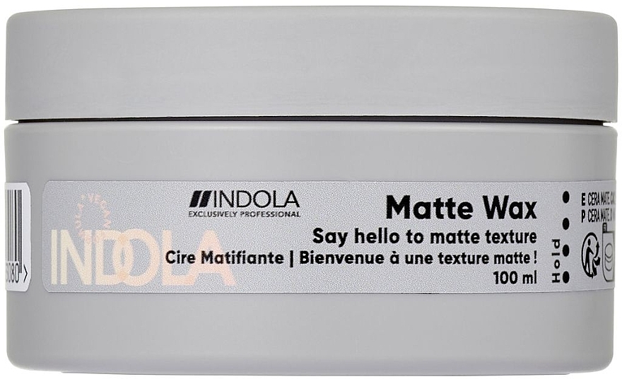 Матовый воск для волос - Indola Care & Style Matte Wax  — фото N1