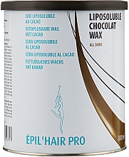 Парфумерія, косметика Жиророзчінний теплий віск для депіляції - Sibel Epil' Hair Pro Liposoluble Choco Wax Face And Body