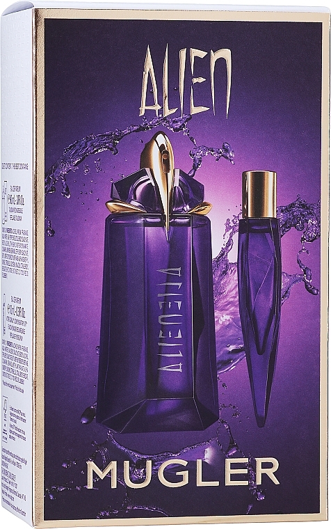 Mugler Alien - Набір (edp/10ml + edp/90ml) — фото N1