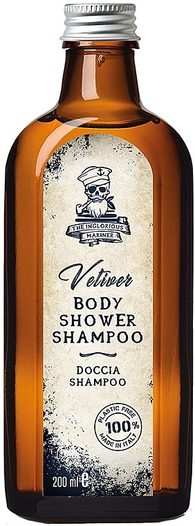 Восстанавливающий шампунь-гель для душа - The Inglorious Mariner Vetiver Body Shower Shampoo — фото N1