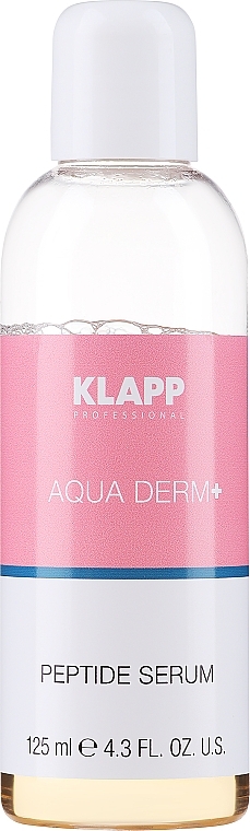 Сироватка для обличчя - Klapp Aqua Derm + Peptide Serum — фото N1