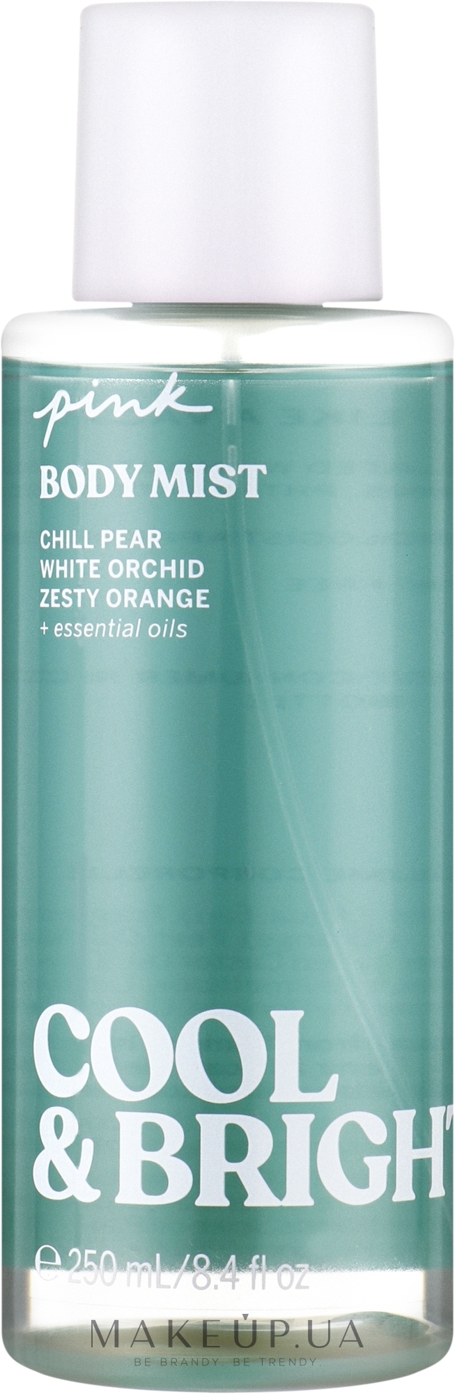 Парфумований спрей для тіла "Груша, цитрус, орхідея" - Victoria`s Secret Cool & Bright Body Mist — фото 250ml