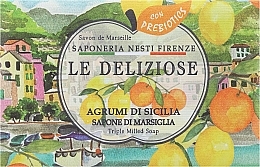 Мыло "Сицилийские цитрусовые" - Nesti Dante Le Deliziose — фото N1