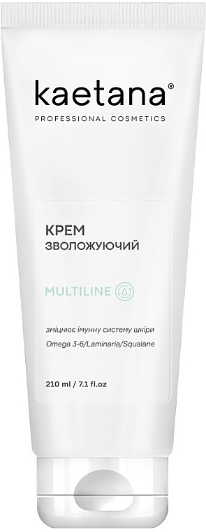 Крем "Зволожувальний" з екстрактом ламінарії, скваланом, Омега-6 - Kaetana Multiline — фото N2