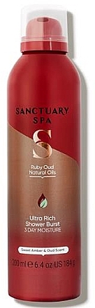 Гель для душу "Ruby Oud" - Sanctuary Spa Ultra Rich Shower Burst — фото N1