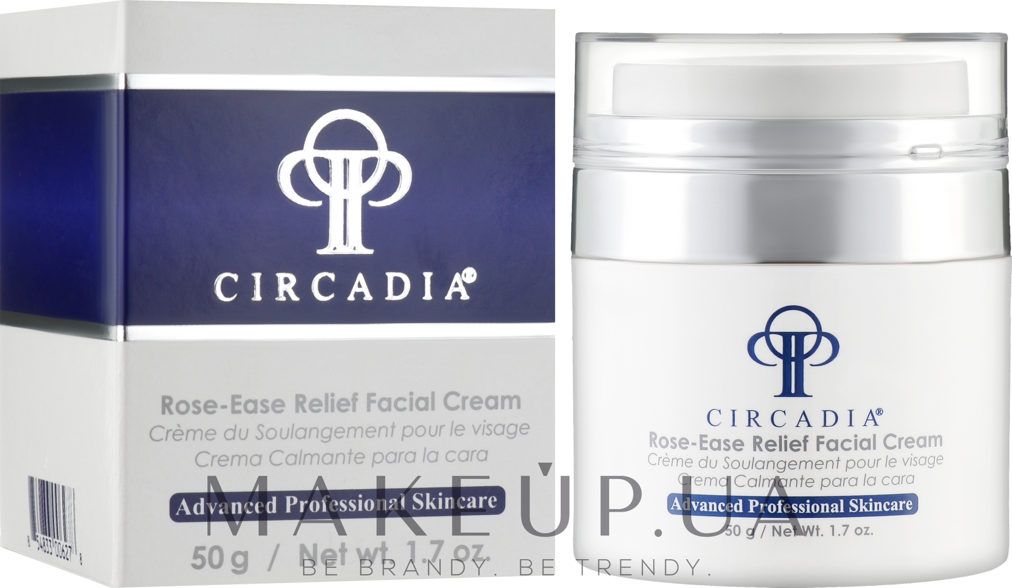 Крем для чутливої шкіри з розмарином від куперозу та розацеа - Circadia Rose-Ease Relief Cream — фото 50ml