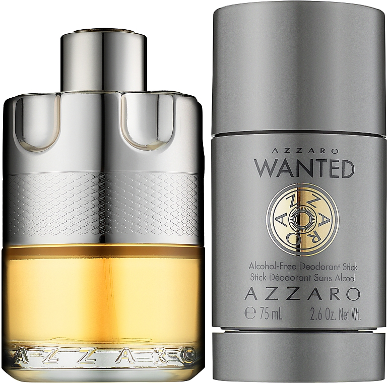 Azzaro Wanted - Набор (edt/100ml + deo/75ml) — фото N2