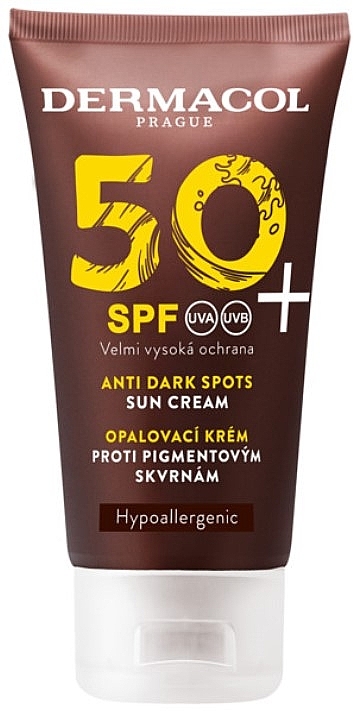 Солнцезащитный крем от пигментных пятен - Dermacol Anti Dark Spots Sun cream SPF 50+ — фото N1