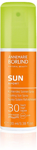 Охлаждающий солнцезащитный спрей SPF30 - Annemarie Borlind Sun Sport Cooling Sun Spray SPF 30 — фото N1