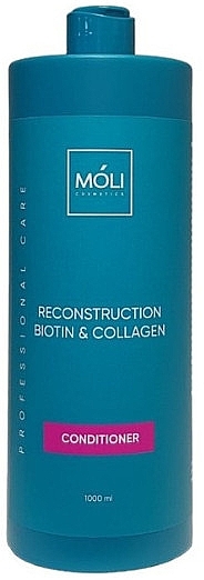 Кондиціонер з біотином та колагеном - Moli Cosmetics Reconstruction Biotin & Collagen — фото N2