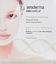 Антивозрастная маска для лица - SesDerma Laboratories Sesmedical Antiaging Face Mask — фото N1