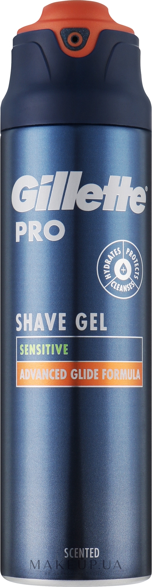 Гель для гоління - Gillette Pro Sensitive Shave Gel — фото 200ml
