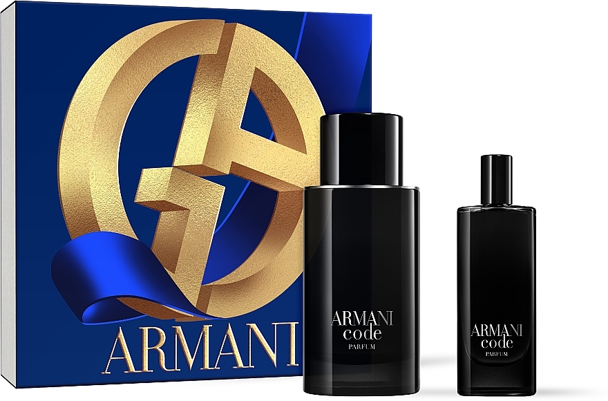 Giorgio Armani Armani Code - Набор (parfum/75ml + parfum/15ml) — фото N1