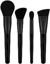 Набір пензлів для макіяжу, 12 шт. - Luvia Cosmetics Prime Vegan Pro Black Edition Brush Set — фото N2