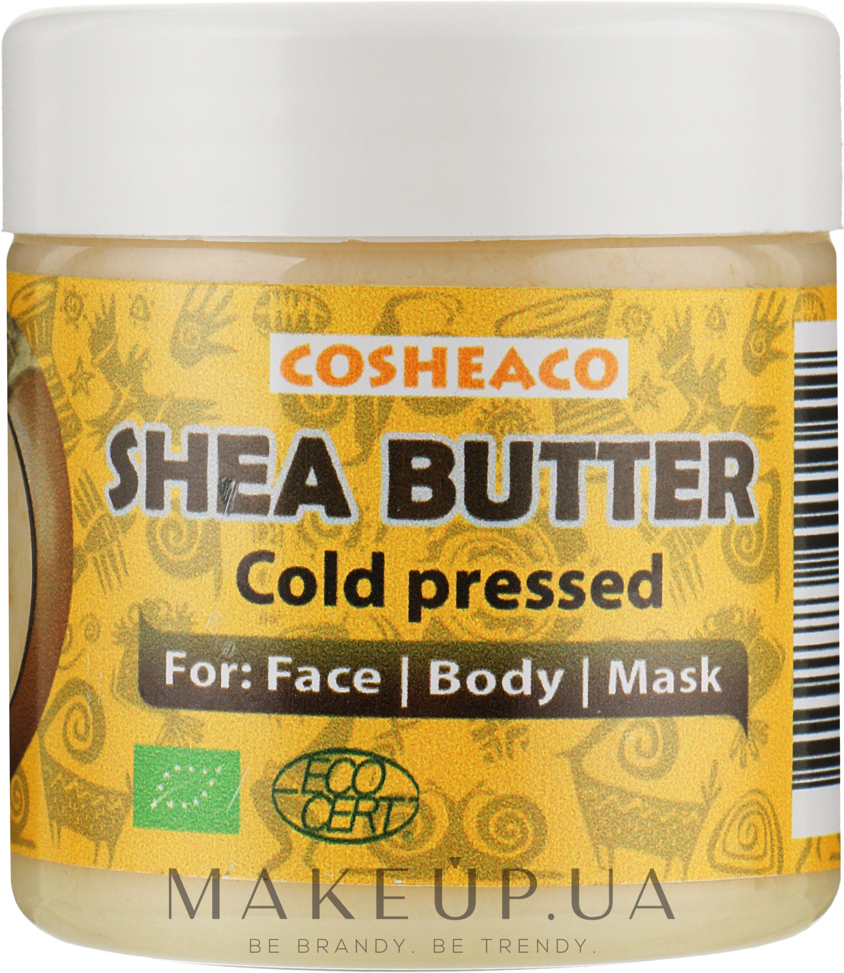 Масло Ши для обличчя і тіла, нерафіноване - Cosheaco Oils & Butter — фото 150ml