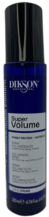 Спрей для волос с эффектом объема - Dikson Super Volume Spray — фото N1