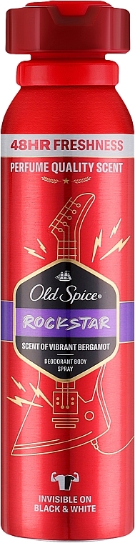 УЦІНКА Аерозольний дезодорант - Old Spice Rockstar Deodorant Spray * — фото N9