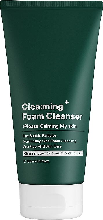 Заспокійлива пінка для вмивання - One-Days You Cica:ming Foam Cleanser — фото N1