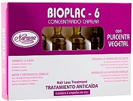 Ампули проти випадіння волосся - Nurana Bioplac-12 Anti Hair Loss Treatment Ampoules — фото N1