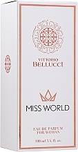 Vittorio Bellucci Miss World - Парфюмированная вода — фото N2