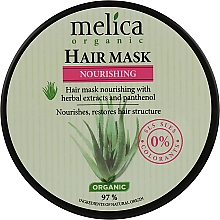Духи, Парфюмерия, косметика Маска для волос с экстрактом трав и пантенолом - Melica Organic Nourishing Hair Mask