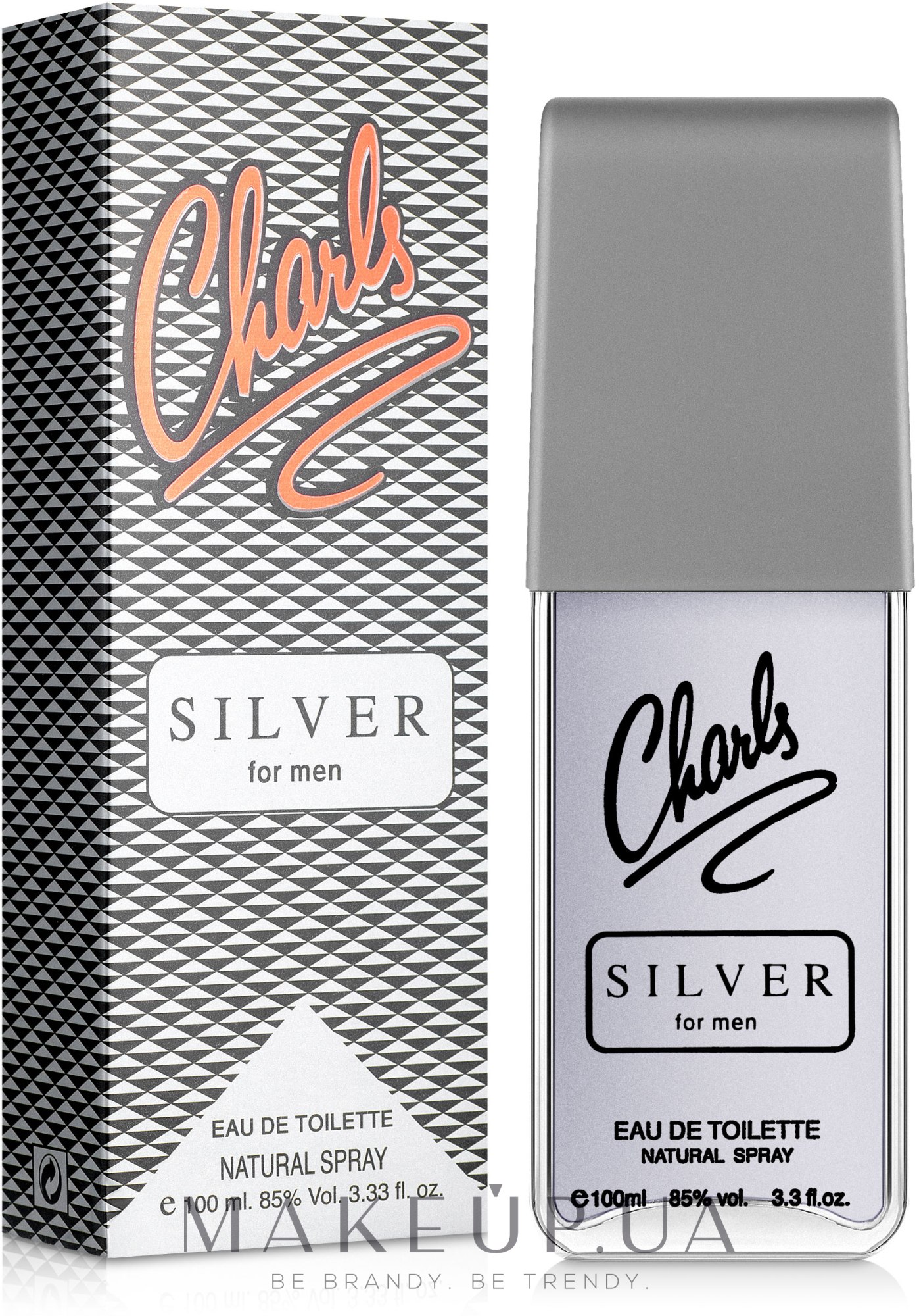 Sterling Parfums Charls Silver for Men - Туалетна вода — фото 100ml