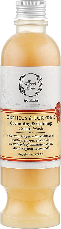 Крем для душа "Орфей и Эвридика" - Fresh Line Spa Elixirs Orpheus & Eurydice Cream Wash — фото N1