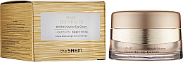 УЦІНКА Антивіковий крем для шкіри навколо очей - The Saem Snail Essential EX Wrinkle Solution Eye Cream * — фото N2