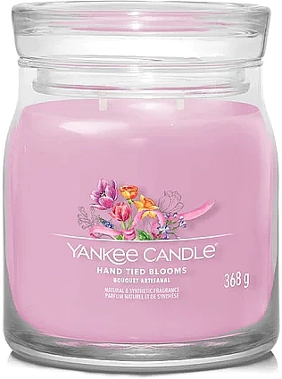 Ароматическая свеча в банке "Hand Tied Blooms", 2 фитиля - Yankee Candle Singnature — фото N1