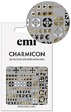 ПОДАРОК! Наклейки для ногтей - Emi Charmicon 3D Silicone Stickers  — фото N1