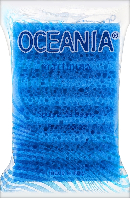 Мягкая губка для тела, синяя - Martini Spa Oceania Soft Sponge  — фото N1