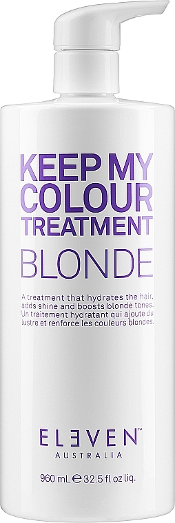 УЦЕНКА Маска для окрашенных волос - Eleven Australia Keep My Color Treatment Blonde * — фото N1