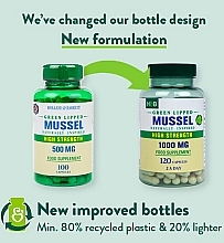 Пищевая добавка "Green Lipped Mussel", 1000 mg - Holland & Barrett Green Lipped Mussel — фото N2