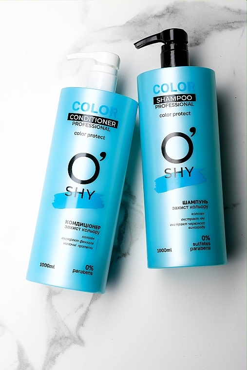 УЦЕНКА Шампунь "Защита цвета окрашенных волос" - O'Shy Color Professional Shampoo * — фото N2