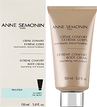 Живильний крем для тіла - Anne Semonin Extreme Comfort Body Cream (тестер) — фото N2