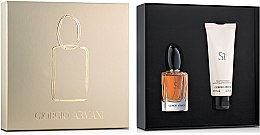 Духи, Парфюмерия, косметика Giorgio Armani Si - Набор (edp/30ml + b/l/75ml)